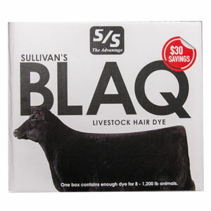 BLAQ Livestock Dye, 37oz Bottle Kit