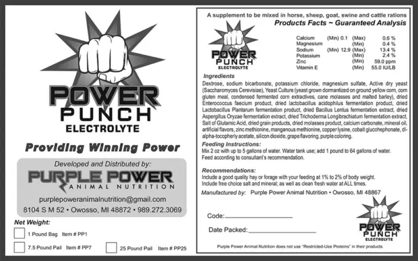 Power Punch 7.5lb by Purple Power