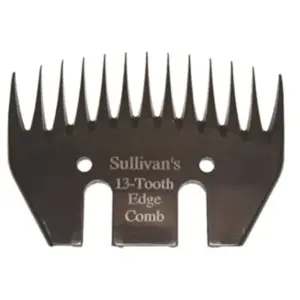 S/S 13 TOOTH EDGE COMB BLADE