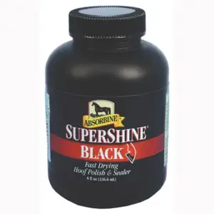 SUPERSHINE BLACK HOOF POLISH