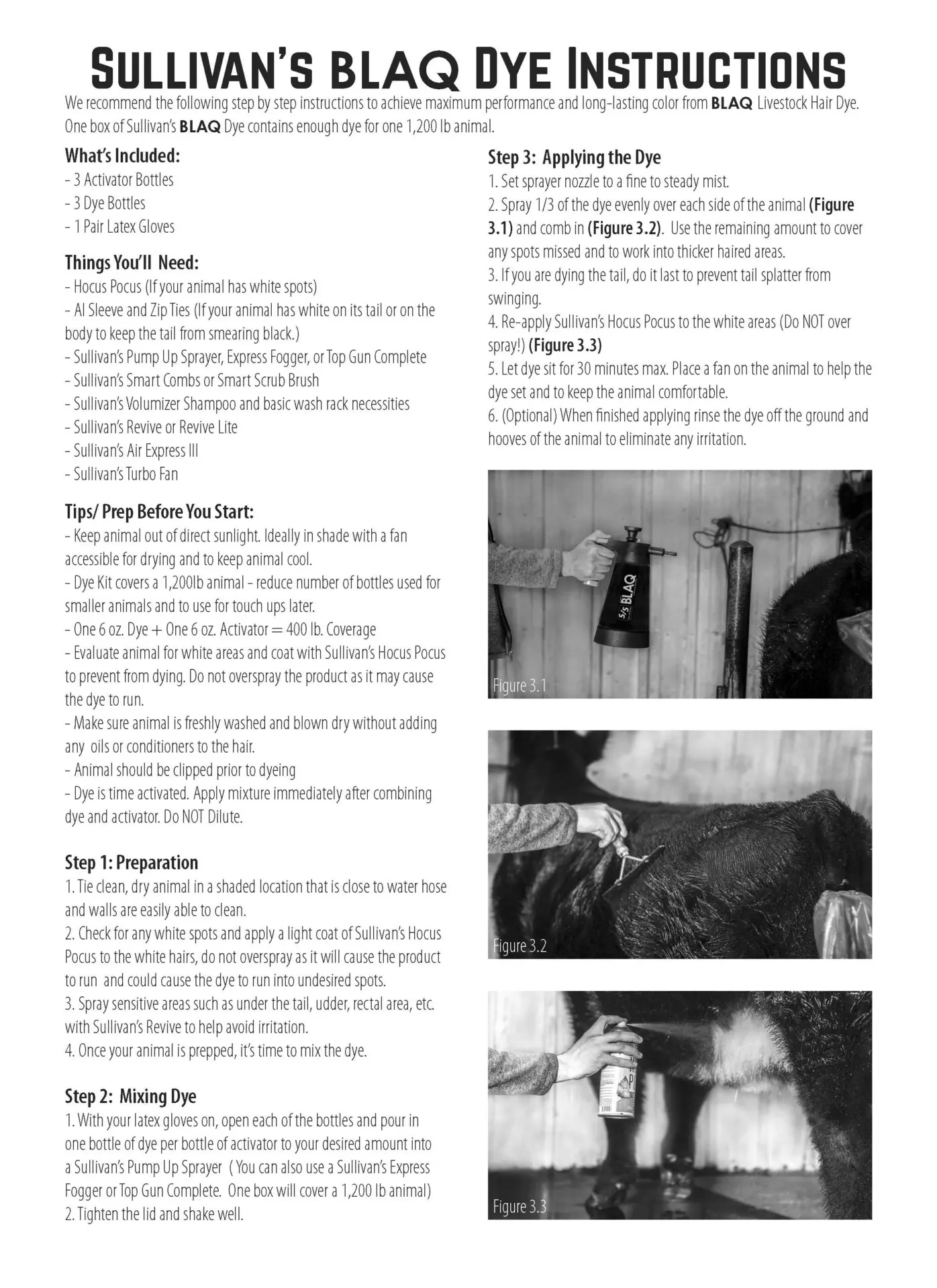 BLAQ Livestock Hair Dye - Image 5