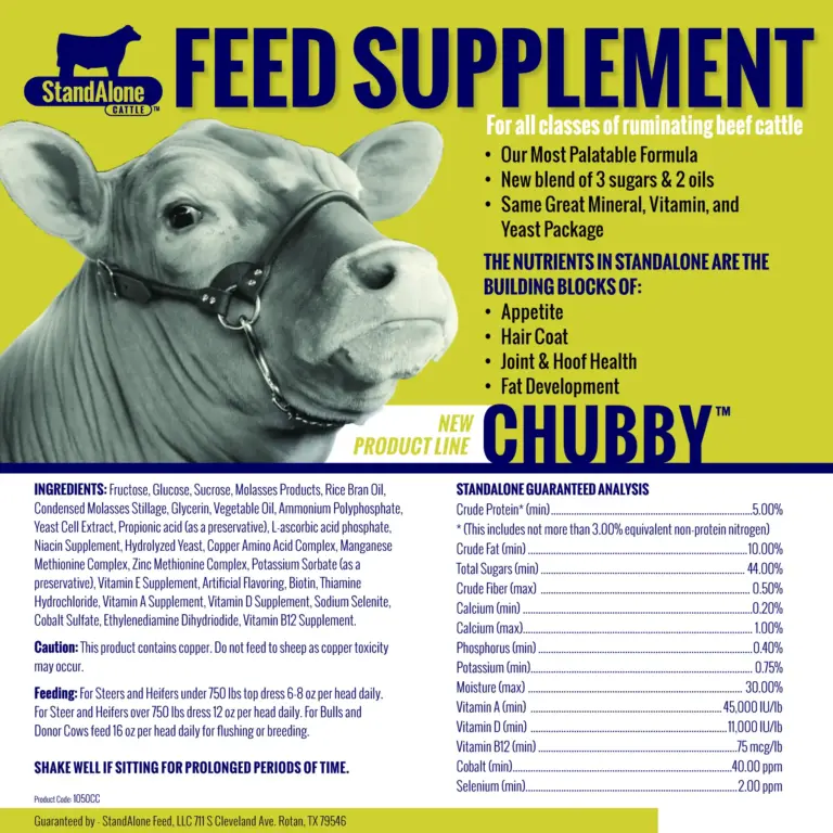 Stand Alone Chubby Cattle 2.5 Gal - Image 2