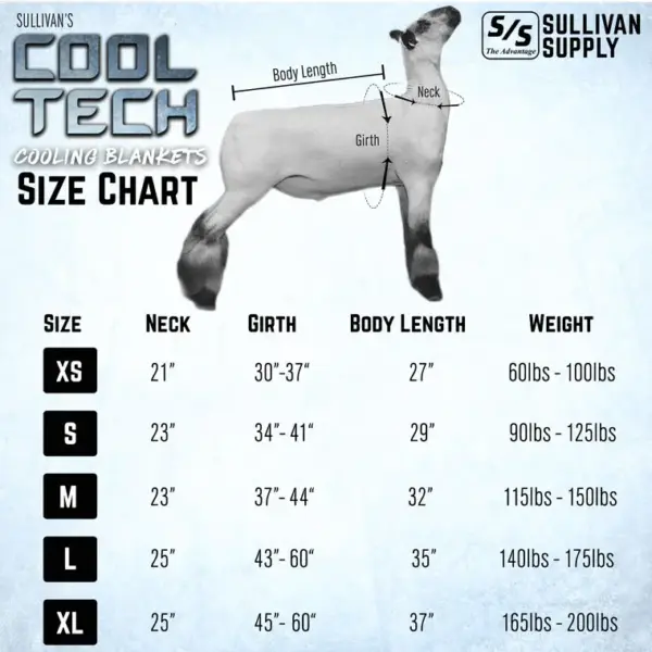 Cool tech sheep blanket-
