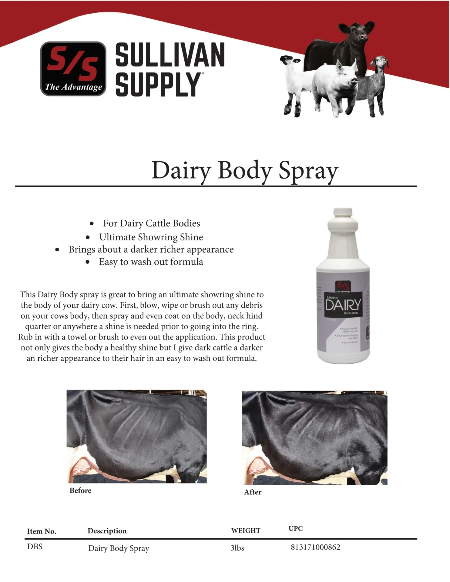 Dairy Body Spray - Image 2