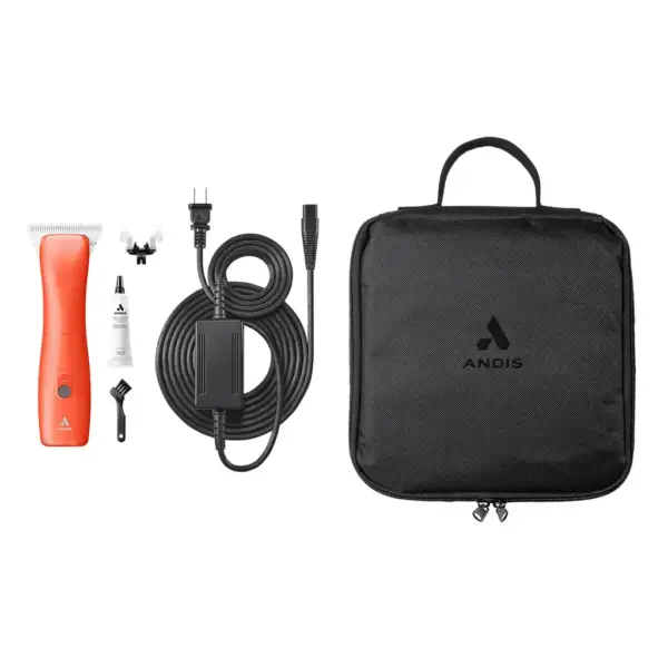 Andis emerge clipper w/#30 wide blade- orange