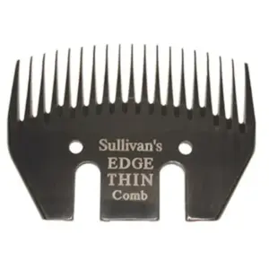 S/S EDGE THIN COMB (20 TOOTH)