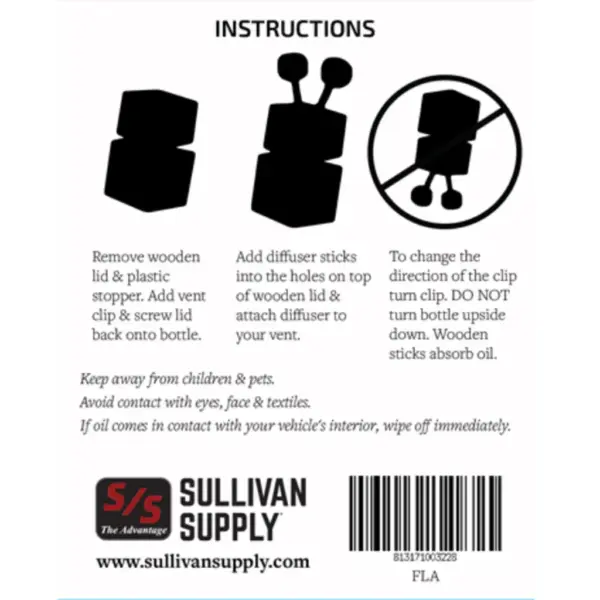 Sullivan's car diffuser