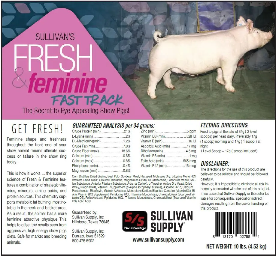 Fresh & Feminine Fast Track Pigs, 10lb - Image 2