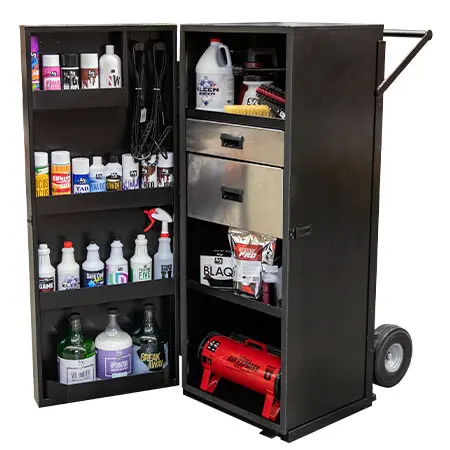 5ft Aluminim Showbox - Black