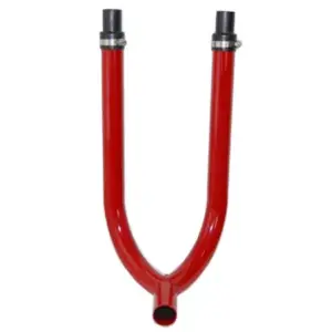 RED METAL "Y" FOR BLOWER CART