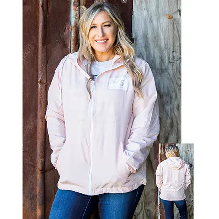 Women's Full Zip Rain Jacket