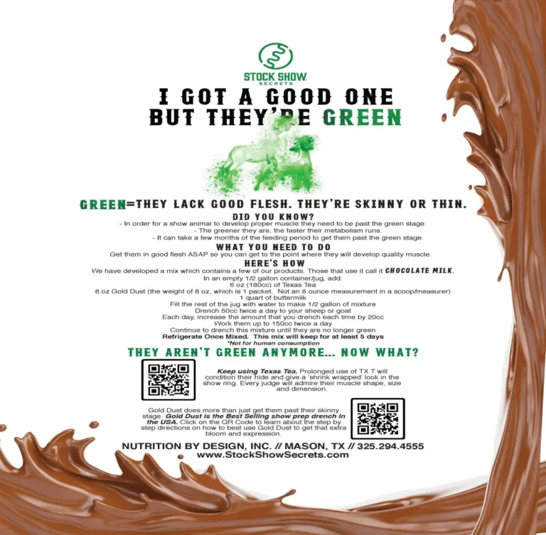 Texas tea gallon by stock show secrets - image 3