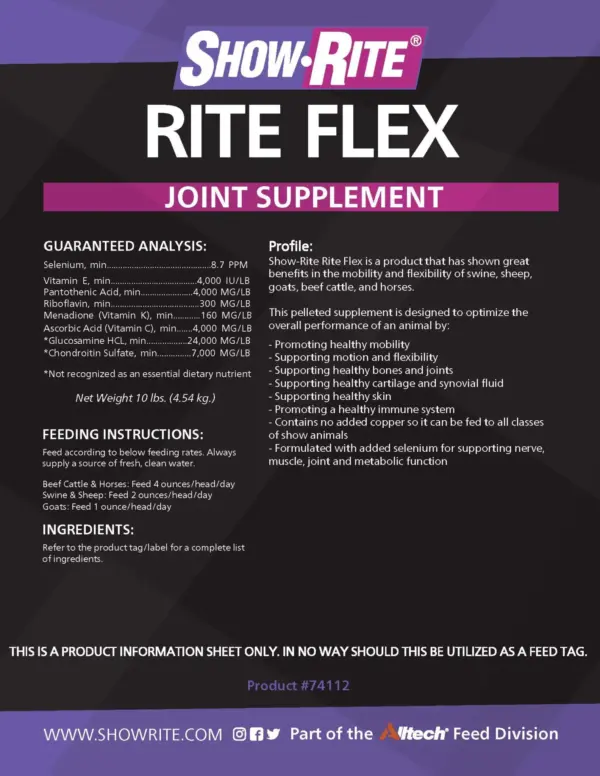 Rite flex, 10lb by show-rite