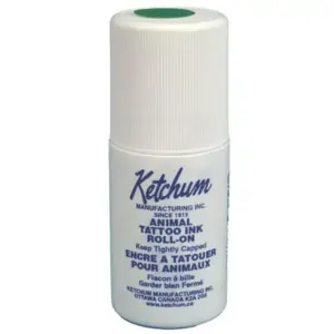 TATTOO INK, GREEN ROLL ON
