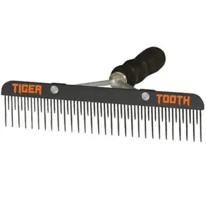Teflon Tiger Tooth Fluffer Comb