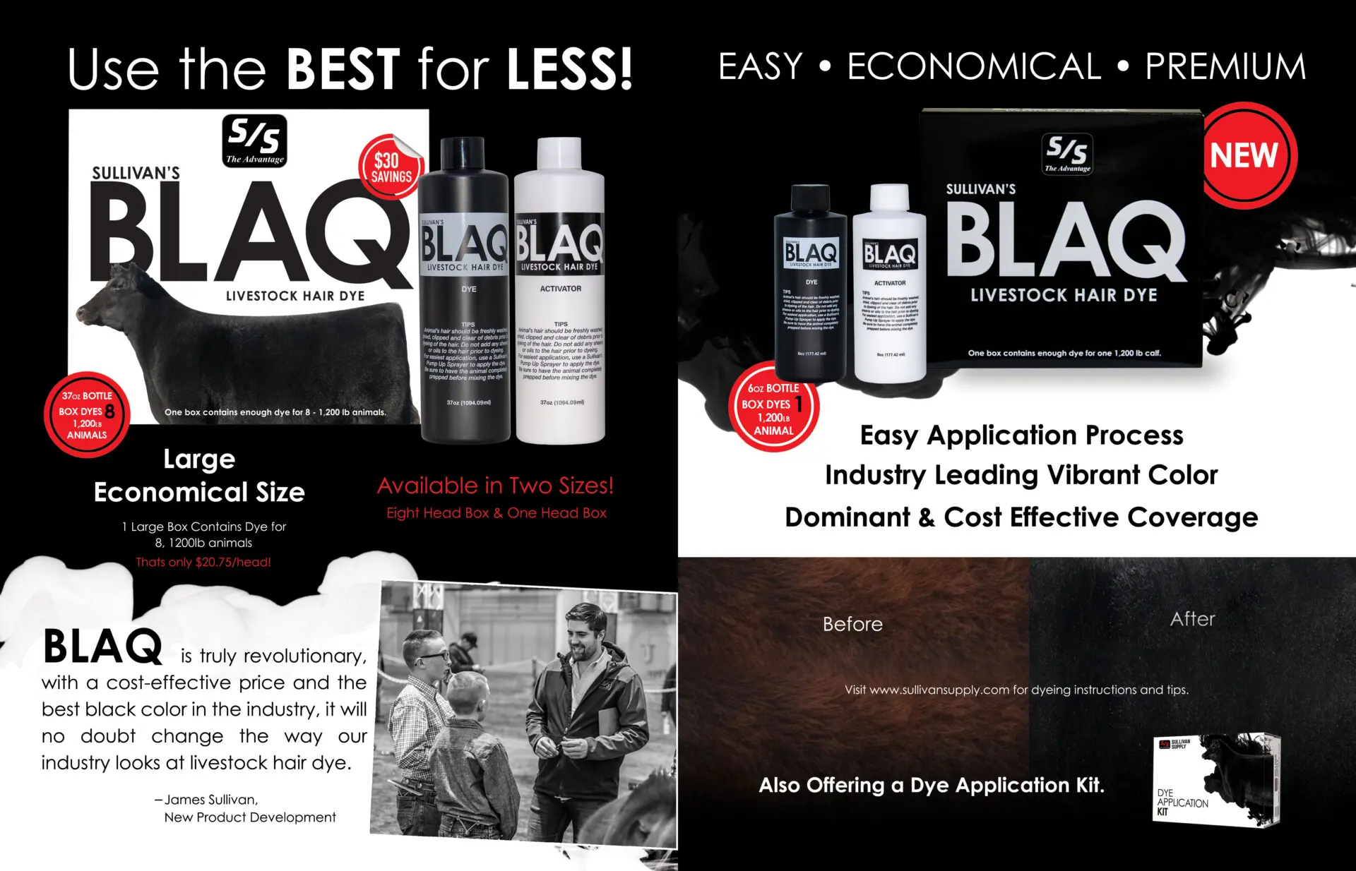 BLAQ Livestock Hair Dye - Image 3