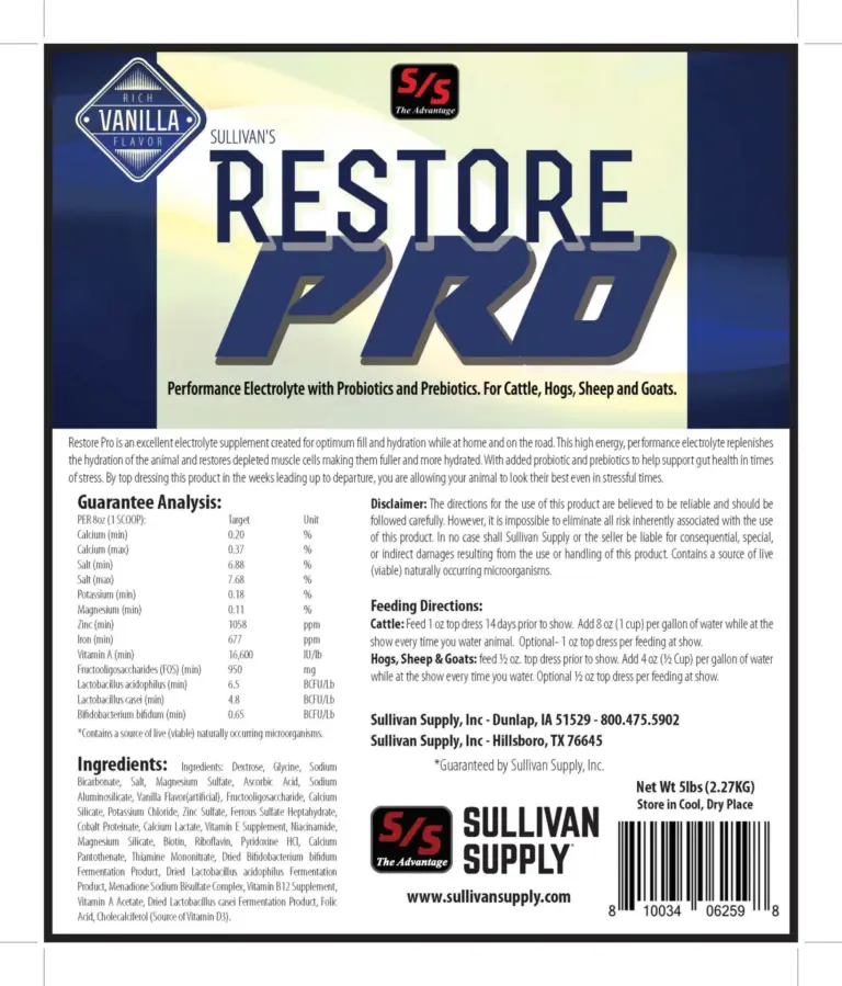 Restore pro vanilla, 5lb - image 2