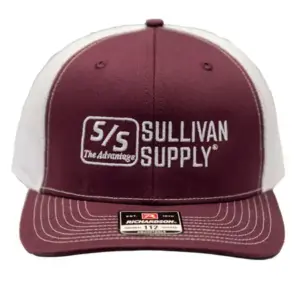 Sullivan Supply Trucker Hat - Maroon