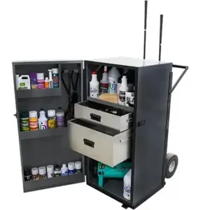 4 ft. Powder Coated Steel Upright Dolly Box