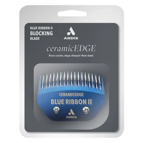 Ceramic andis blue ribbon 2 blade