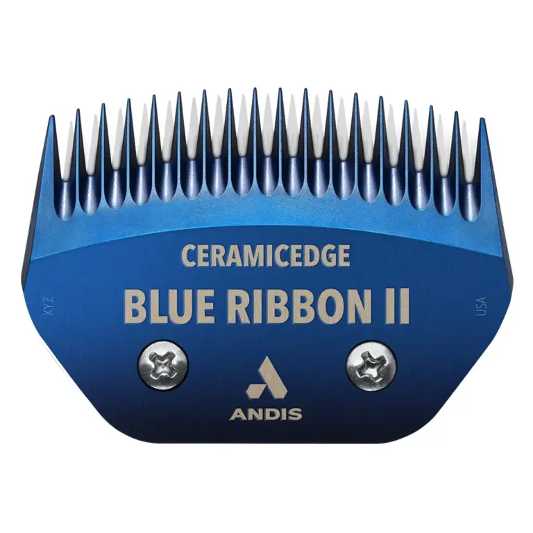 Ceramic andis blue ribbon 2 blade