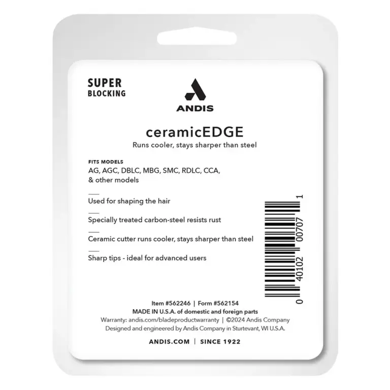 Andis Ceramic Super Blocking Blade - Image 4