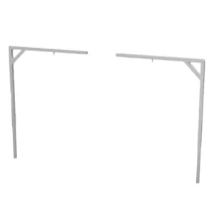 Aluminum Fan Cage Fan Bracket L Bar (Set of 2)