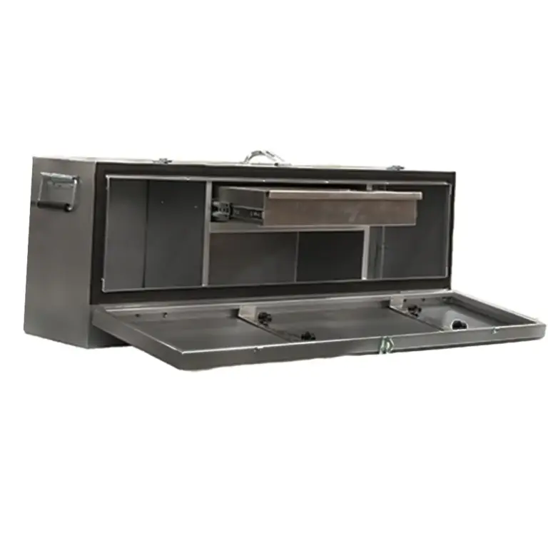 Steel Showcase Show Box Deep w/ Drawer