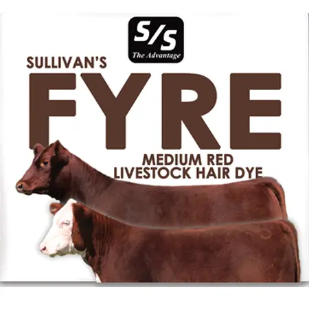 FYRE Medium Red Livestock Dye