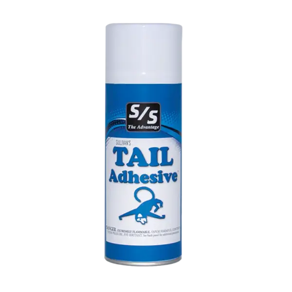 Tail adhesive