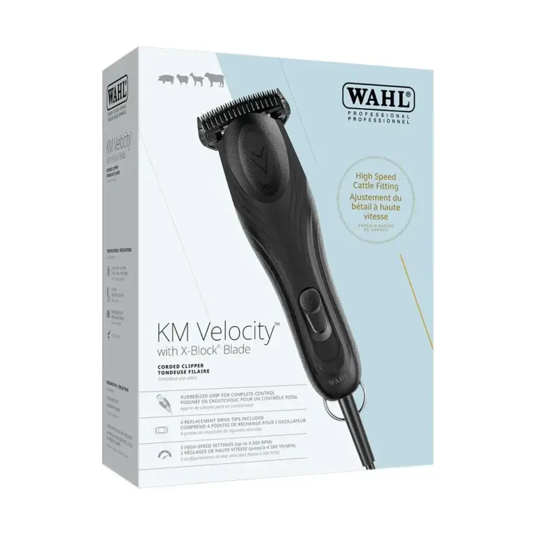 Km velocity clipper by wahl w/ xblock blade - image 4