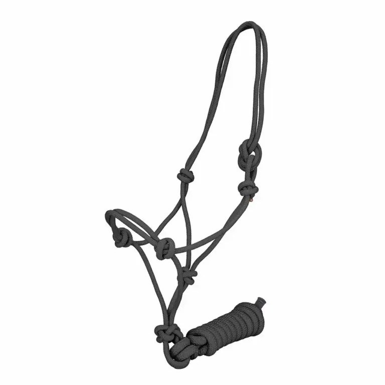 Rope horse halter